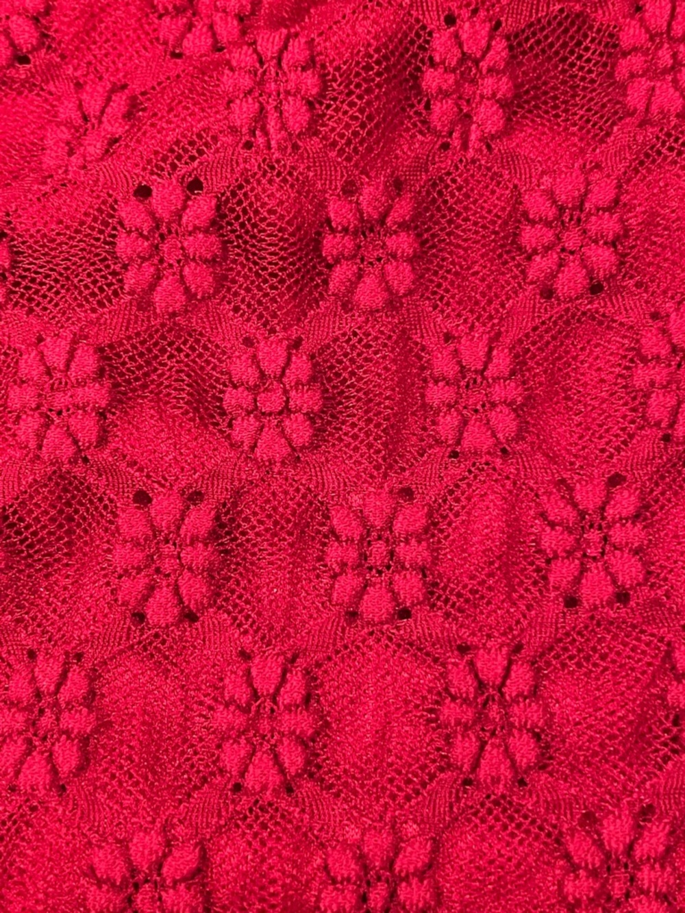 Bardot Adoni Off the Shoulder Long Sleeve Maxi Dress Deep Red Size US 10 - Picture 8 of 8